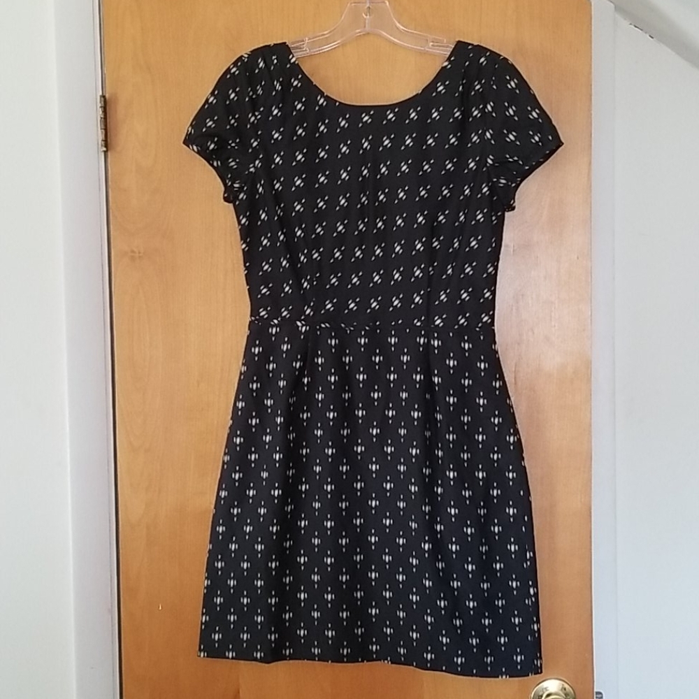 J.Crew Factory Silk Cap Sleeve Dress